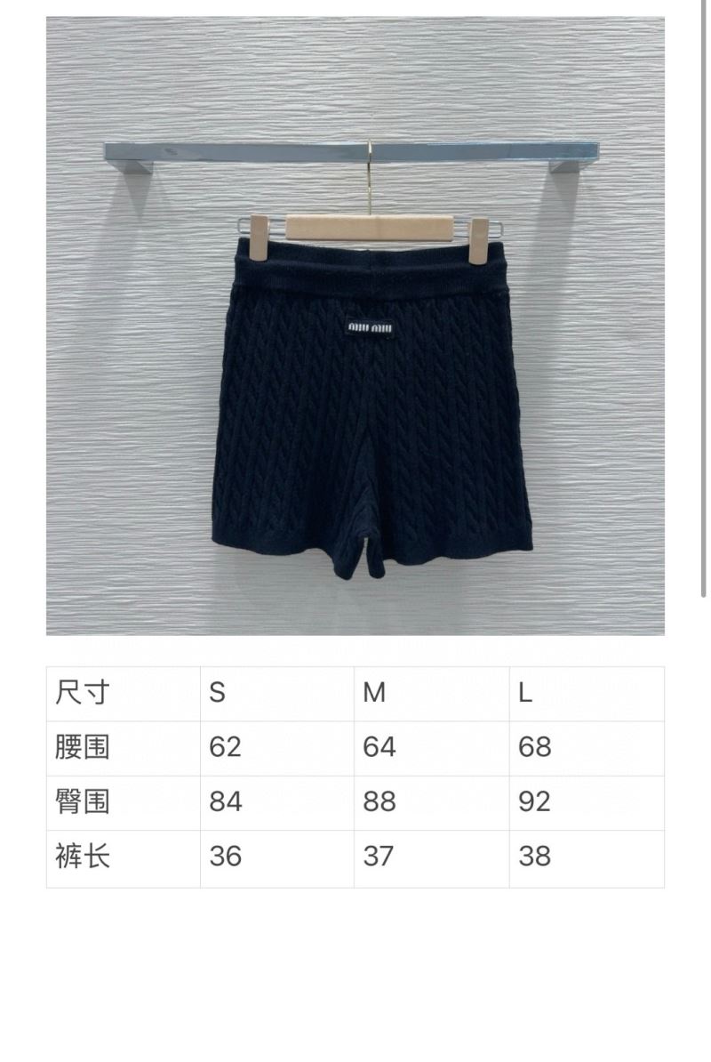 Miu Miu Short Pants